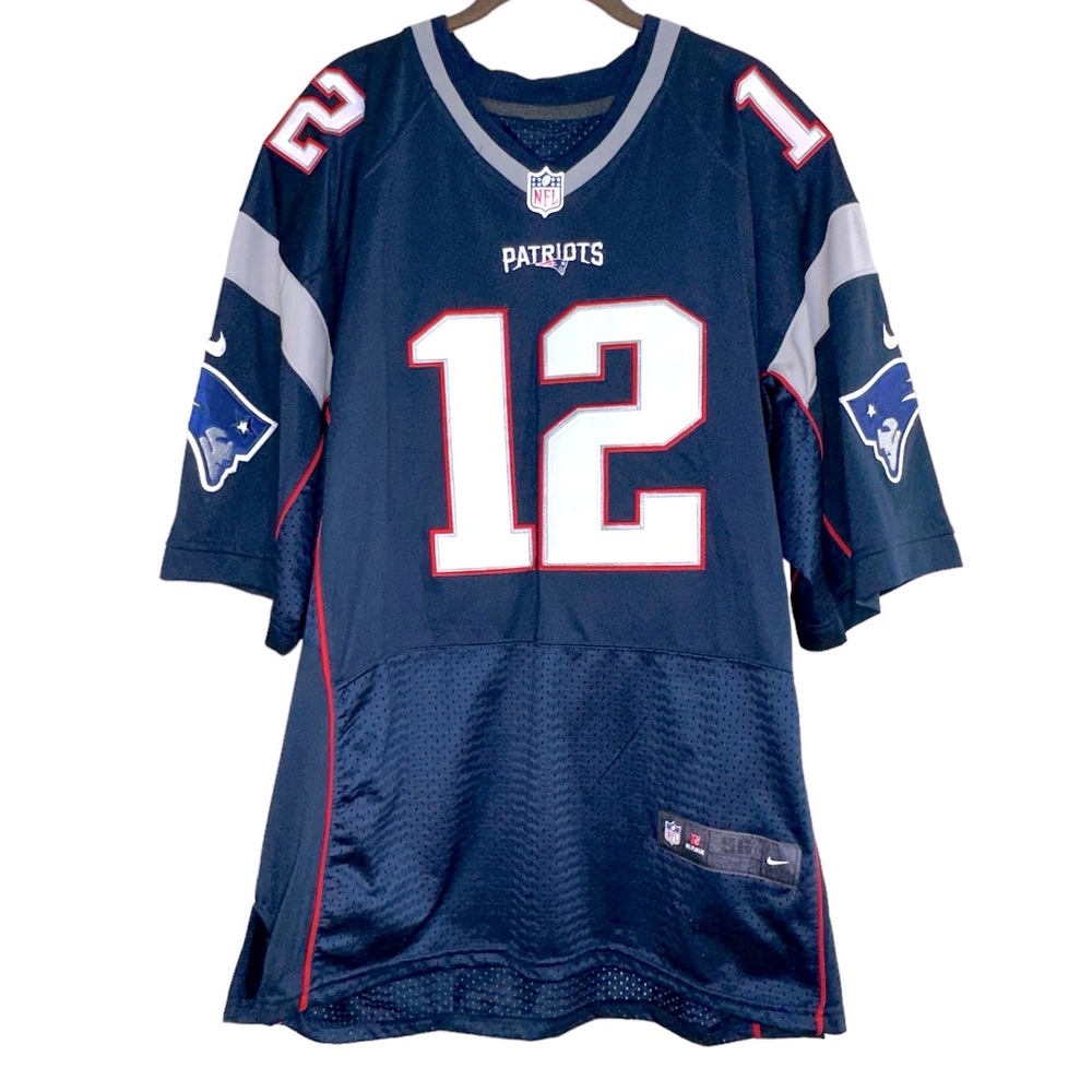 New England Patriots Authentic Tom Brady Nike NFL Football Jersey